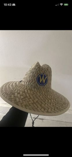 Santa Cruz Warriors Straw Hat Beach Valkyrie Golden State 👒