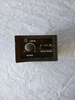 Cadillac headlight switch