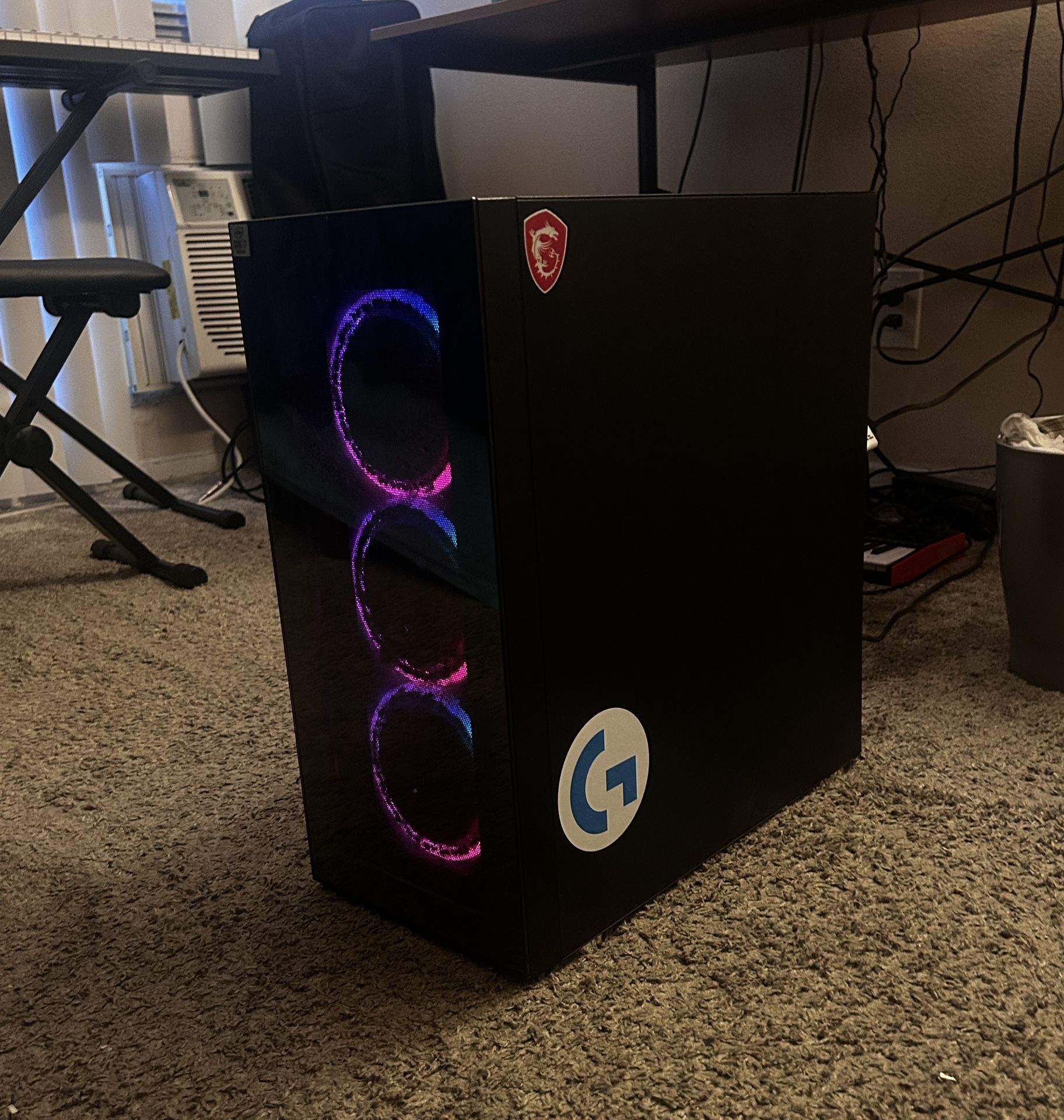 iBUYPOWER Gaming PC Desktop Pre-owned With Keyboard and Mouse