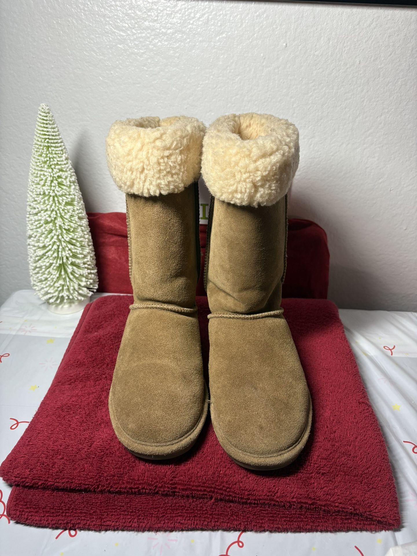 BearPaw Women’s Winter Fur Boots