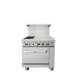 Atosa Commercial Stove W/ Griddle. 