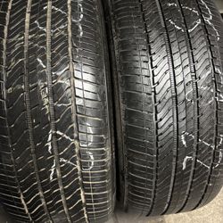275/50/22 Bridgestone Pair 120$ Installed And Balanced