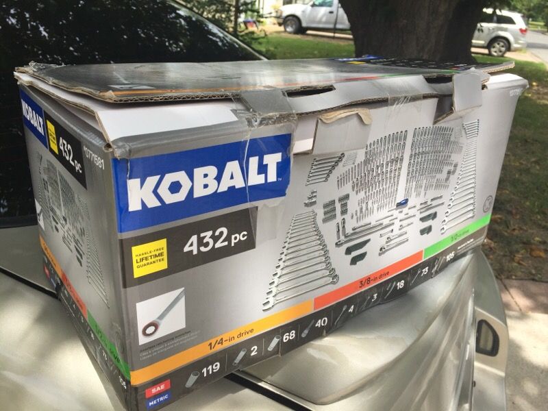 Kobalt 432 pc tool set