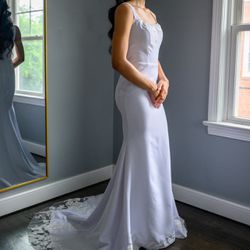 Wedding dress     size :0-2