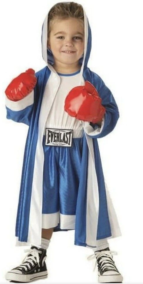$5 Child Toddler Everlast Boxer Career Day Costume Medium 3-4