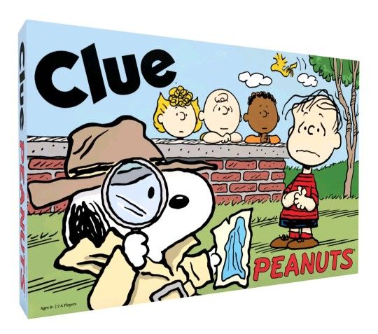 Peanuts Snoopy CLUE Board Game NEW 