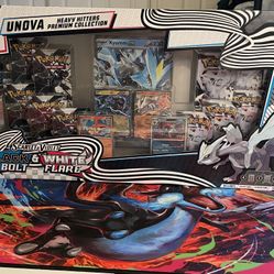 Black Bolt & White Flair Unova Heavy Hitter Boxes