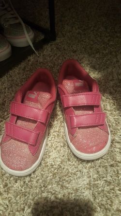 Pink Puma shoes