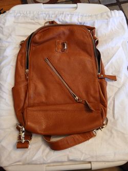 AMERICAN LEATHER BACKPACK PURSE