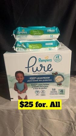 Pampers & Wipes 