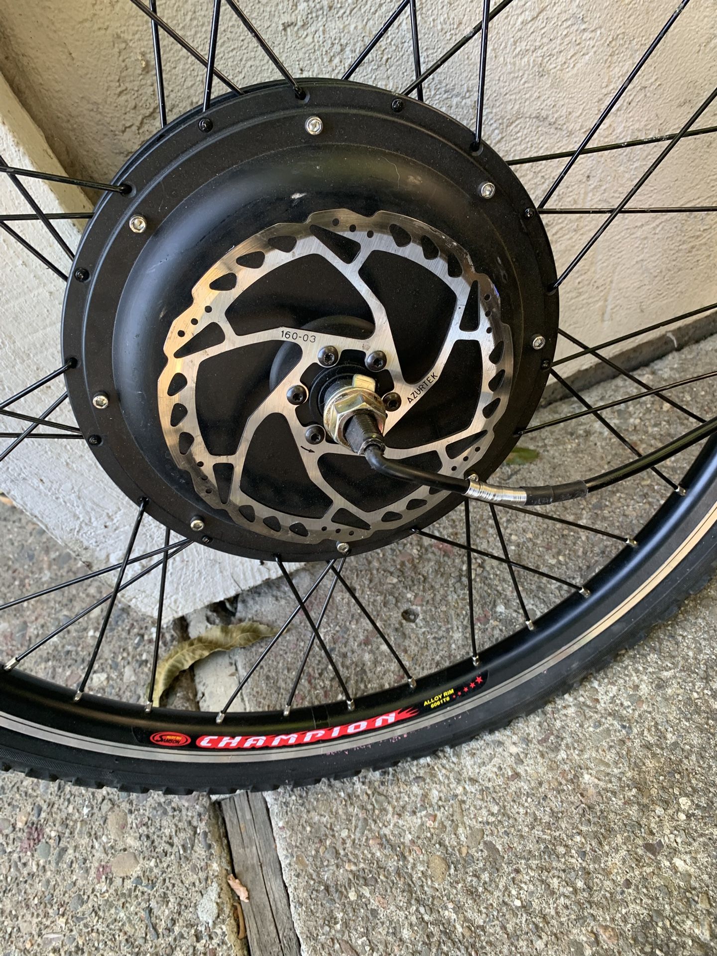 Self Propelled (I Motor) Bike Wheel