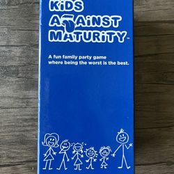 Kids Against Maturity Card Game 