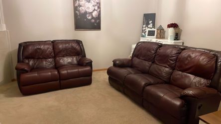 2 recliner couches