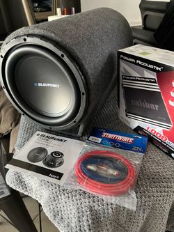 New Blaupunkt 10” DVC 4 ohms subwoofer 🔊 deal .