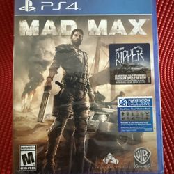 Mad Max PlayStation 4