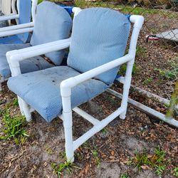 Can Deliver $45 each pvc palm casual outdoor patio chair frames