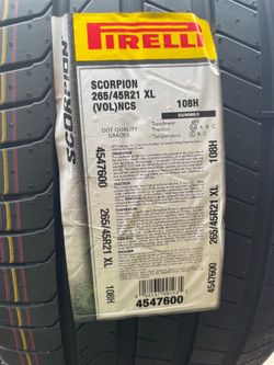 new 265/45/21 Pirelli scorpion 🦂