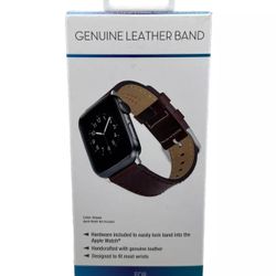 WithIt Genuine Leather Band 42,44,45mm,Ultra 2 -Brown NIB