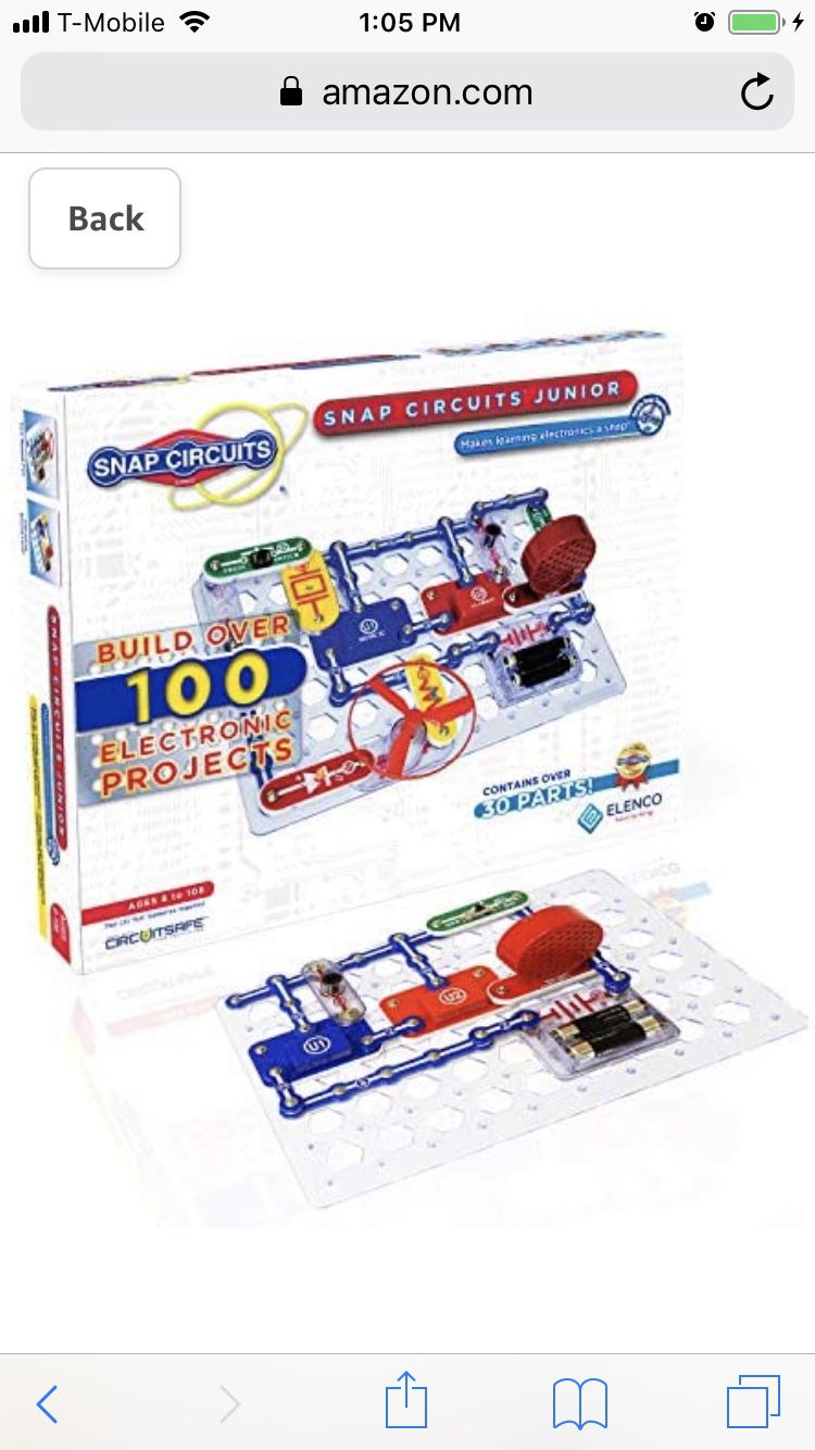 NEW Science 100 Electronic Project Education STEM Experiment Kit Set
