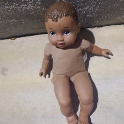 Brown/Black Baby Doll 