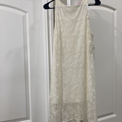 White Daisy Shoppe Dress S