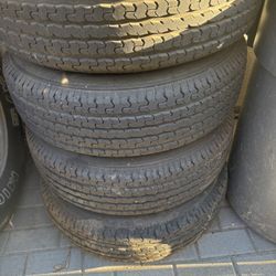 Heavy Duty 8 Lug Trailer Wheels And Tires 
