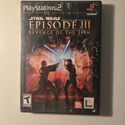 Star Wars; PS2 Game 