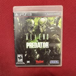 Aliens Vs Predator PS3  Game w Manuel 