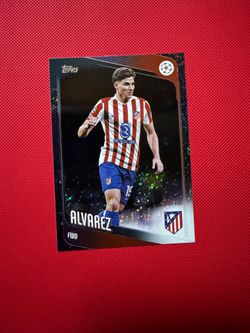 Topps UEFA Champions League Alvarez Card /10