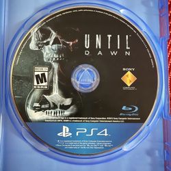Until Dawn PlayStation 4