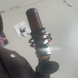 Hyper X Quadcast Microphone.