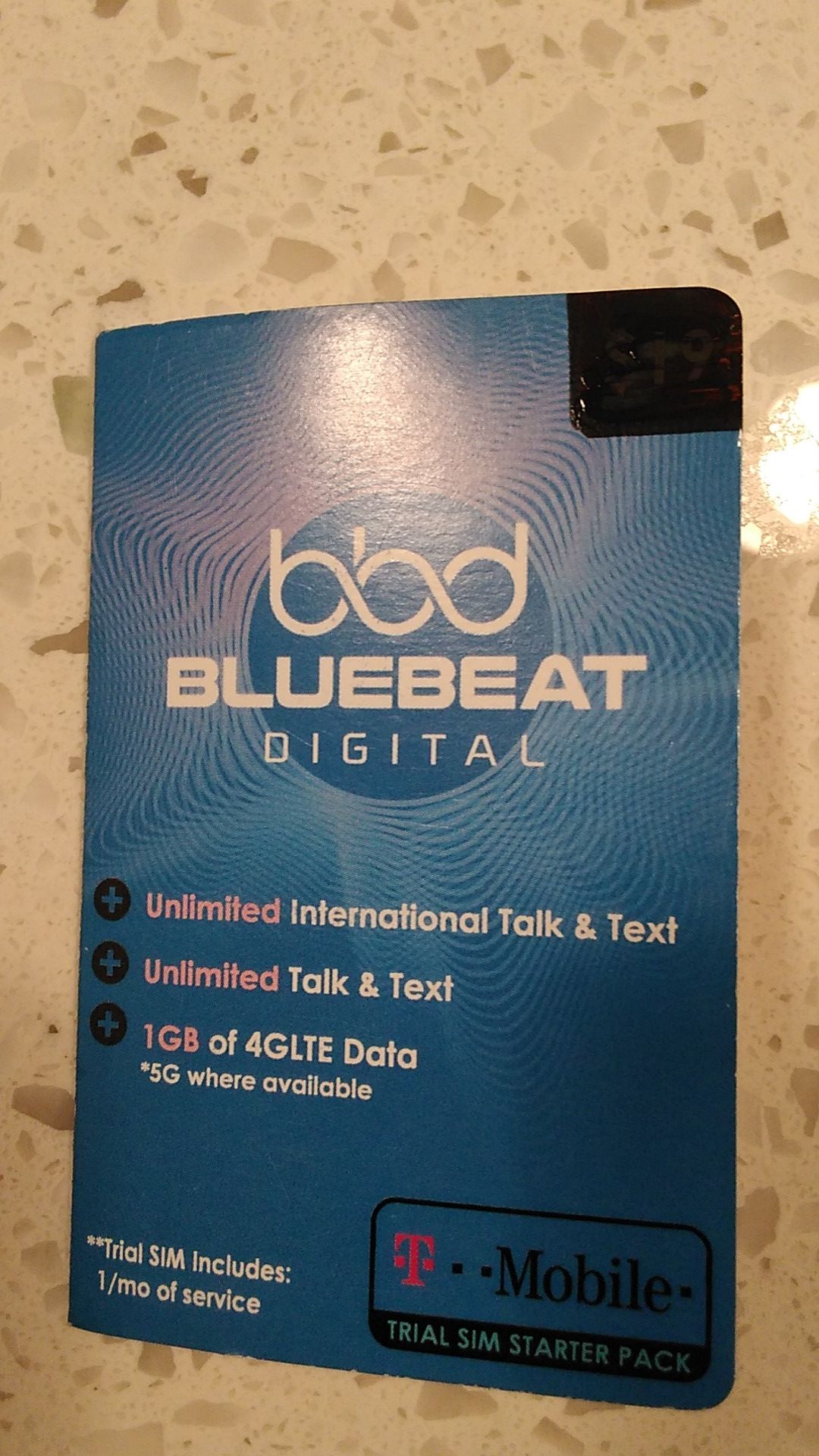Bluebeat Digital Universal Sim Card