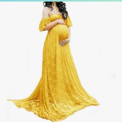 Red Maternity Dress
