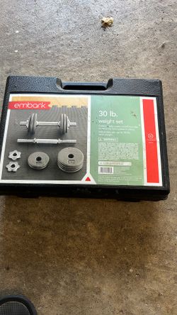 30 Lb Adjustable Weight Set 