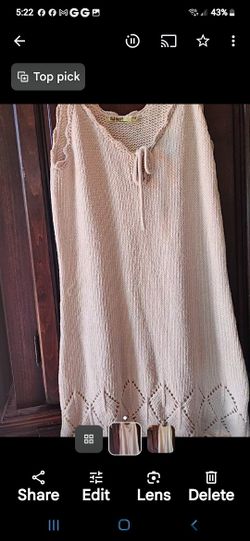 Knitted Summer Dress