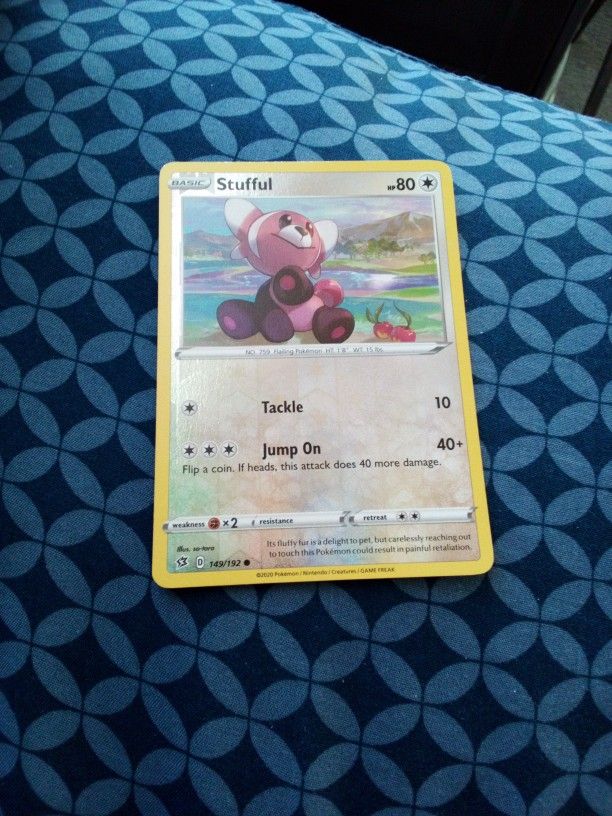 Stufful Pokemon Card  HP 80