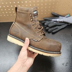 Size 8 Works Boots Steel Toe