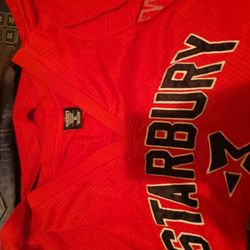 Jerseys Red Color $15  Blue Color $10 