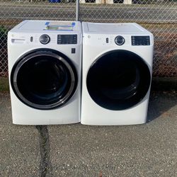 GE WASHER AND DRYER SET (XL)