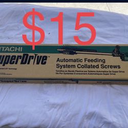 Hitachi 17502  SuperDrive Cement & Hardboard to Steel Screws NEW Durock