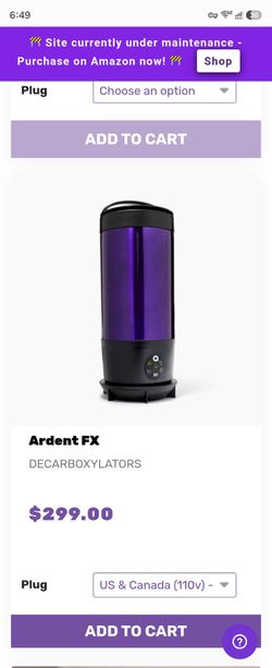 Ardent FX

DECARBOXYLATORS