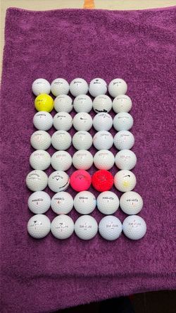 40 mix golf balls