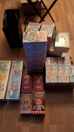 Lot of Labubu Pop Mart Dimoo World NEW