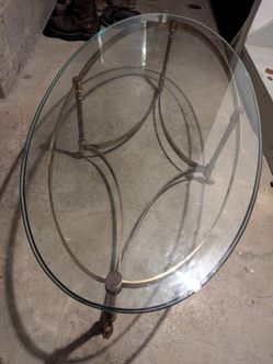 Large Glass Table