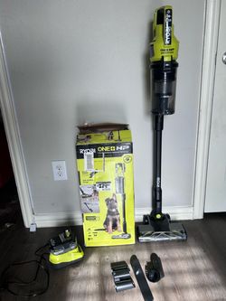 Ryobi brushless 18v pet stick vacuum kit