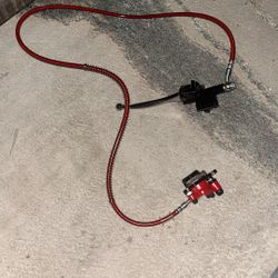 YOXUFA Mini Bike Hydraulic Disc Brake Caliper Kit, Used For 212cc, 224cc, 79cc, And 97cc.