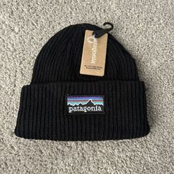 Patagonia Box Logo Beanie ‘Black’
