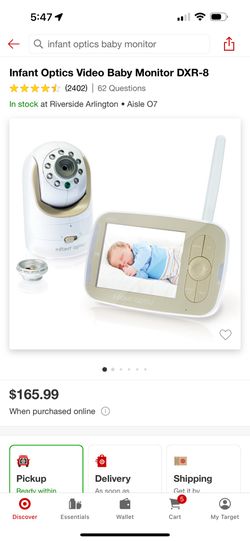 Infant Optics Baby Monitor