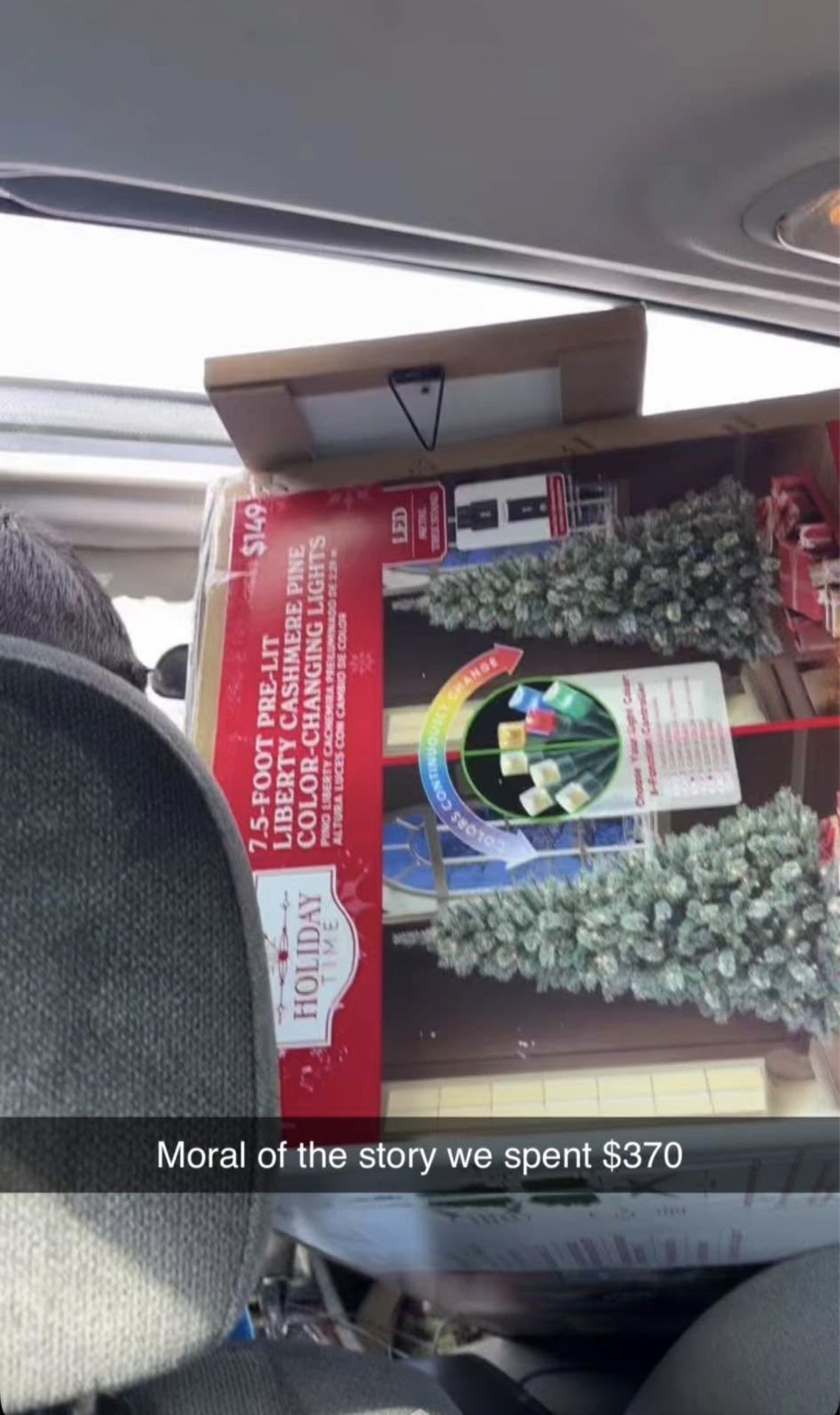 7.5 Ft Christmas Tree And Decorations