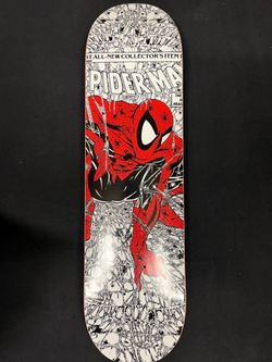 HUF x Marvel Spider-Man Skateboard Deck Wave 1 Glow in the dark Ver.